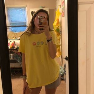 Yellow life is good tee
